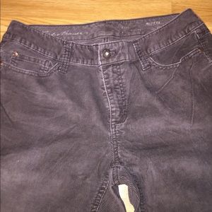 Eddie Bauer Chocolate Modern Corduroys Size 10